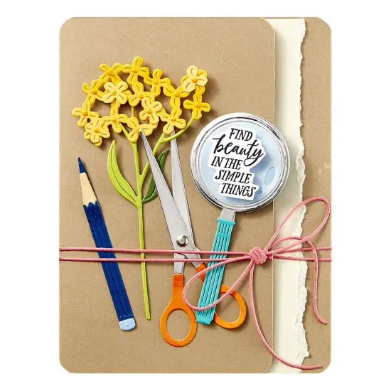 Spellbinders Etched Dies From The Field Notes -Twine {4}
