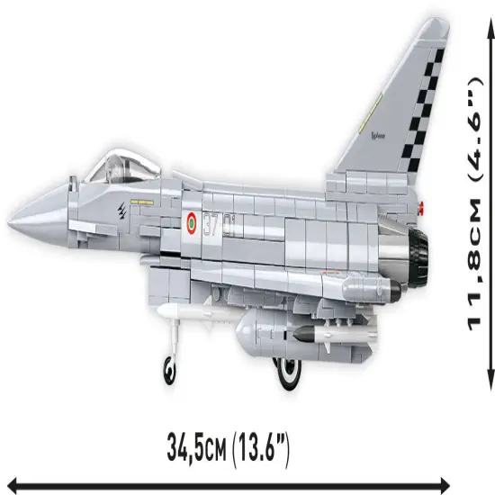 COBI Armed Forces EUROFIGHTER (ITALY) Historical Plane {4}