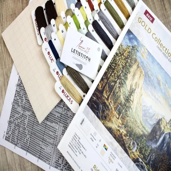 Riding the Range B612L Counted Cross-Stitch Kit {3}