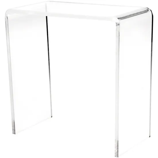 Plymor Clear Acrylic Vertical Rectangular Display Riser, 6" H x 6" W x 3" D (3/16" thick) {1}