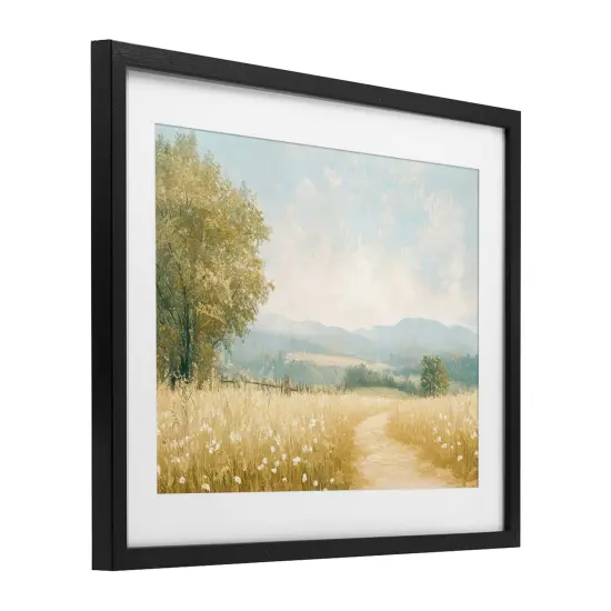 Stupell Industries Pastoral Wandering Path Framed Print Under Glass, design by LSR Creative Studio {3}