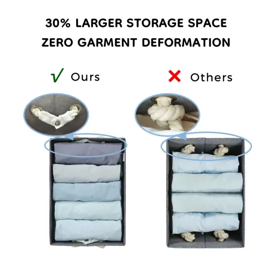 Large Fabric Storage Bins for Shelves with Handles 3 Pack | Storage Baskets for Organizing and Cloth Bins | Folding Rectangle Closet storage bins for Cloth and Magazine,Beige,15"W x 10.5"D x 8.5"H {2}