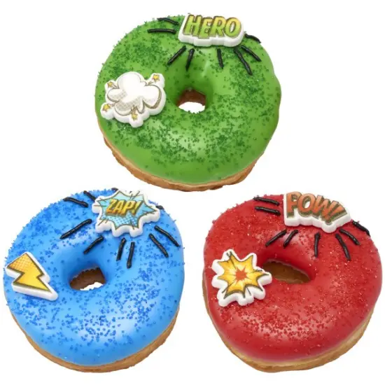 Super Hero Assortment Dec-Ons&reg; Decorations 12ct {2}