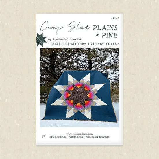 Camp Star (pp 018) | Plains and Pine | Sewing Pattern {1}