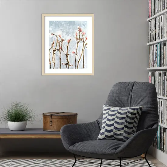 Mimosa Meadow II by Michael Willett Wood Framed Wall Art Print {5}