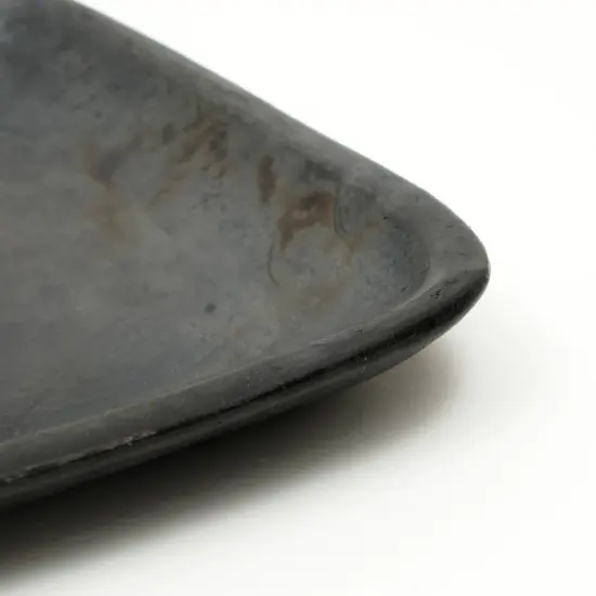 Handcrafted Longpi Pottery Square Plate - 7.5" X 7.5" {6}