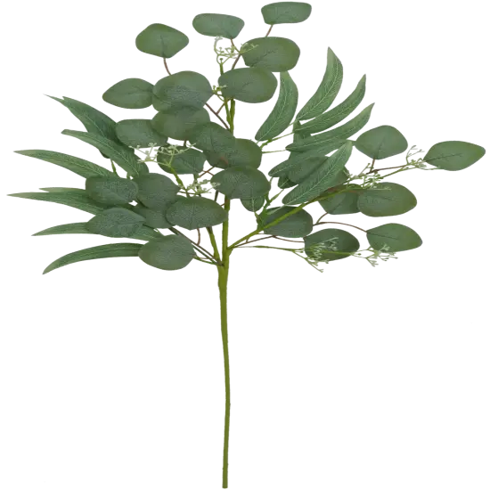 33&rdquo; Artificial Willow Eucalyptus Spray &ndash; Faux Greenery Stem for Wedding Bouquets & Home D&eacute;cor-62818 {1}