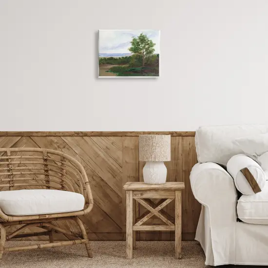 Stupell Industries Summer Evening Landscape Wall Plaque Art Design by Nikita Jariwala {2}