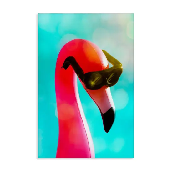 Stupell Industries Flamingo Basking in Bokeh Canvas Wall Art Design by Graffi*tee Studios {1}