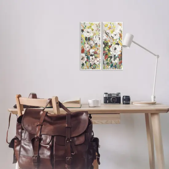 Stupell Industries Bright Cottage Gardens 2pc Wall Plaque Art Set Design by Carol Robinson {2}