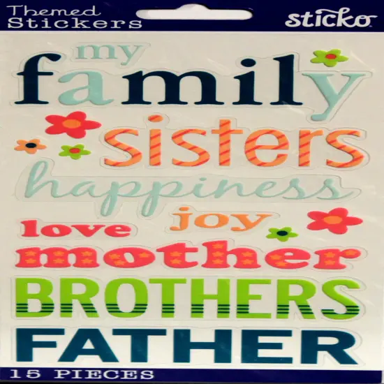 Sticko Family Stickers {1}