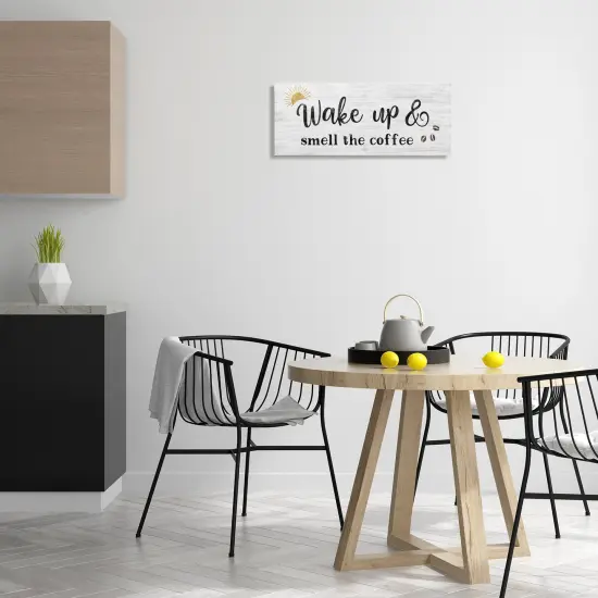 Stupell Industries Wake up Smell Coffee Canvas Wall Art Design by Natalie Carpentieri {2}