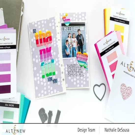 Gradient Cardstock Set - Green Meadows {5}