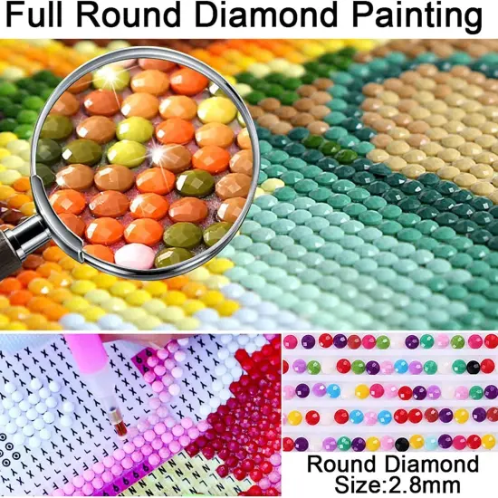 Diamond Painting Kits for Adults, Bookshelf Plant DIY 5D Diamond Art Kits for Adults Beginners Full Round Drill Diamond Dots Crystal Craft Kits for Home Wall Art Decor Gifts 12x16 inch {5}