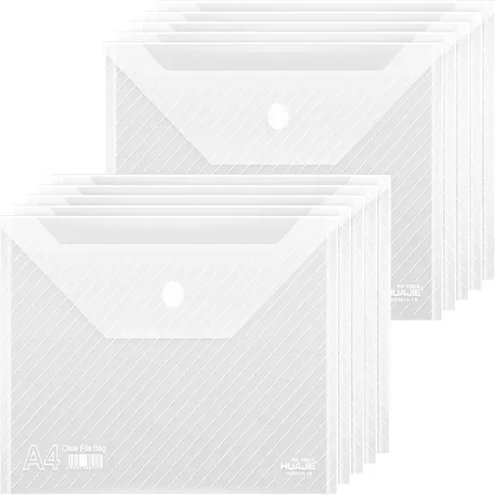 10 Pack Plastic Envelopes {1}