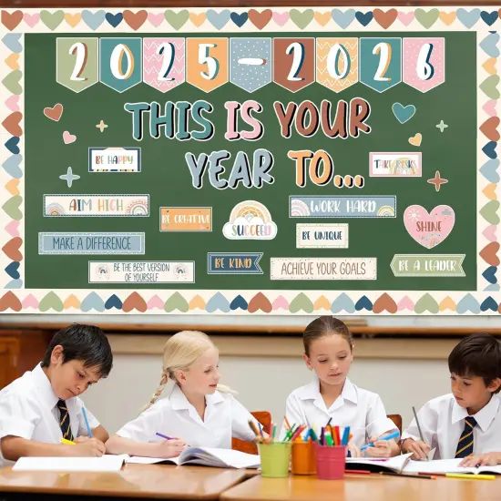 This is Your Year Bulletin Board Set {4}