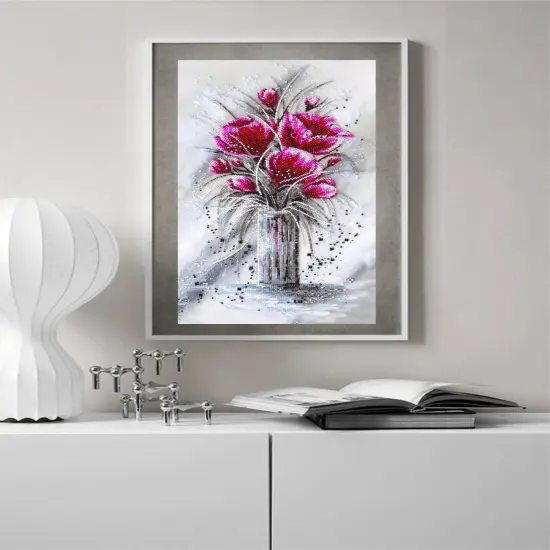 Bead Embroidery Kit - Red emerald {2}