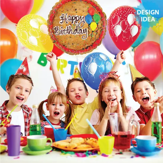 Betallic&reg; Mighty Pic Cookie Cake Balloon 21 Inch {1}