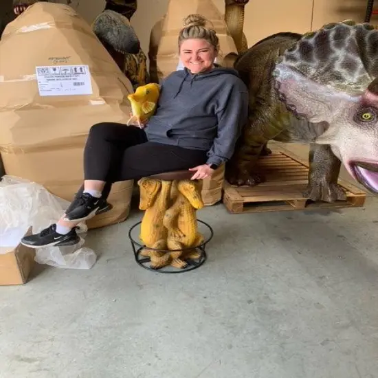 Crocodile Barstool Over Sized Statue {4}