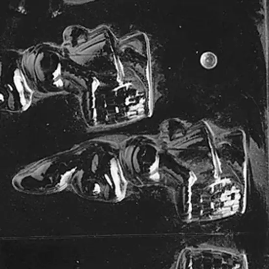 3D Girl Bunny With Basket Chocolate Mold {3}