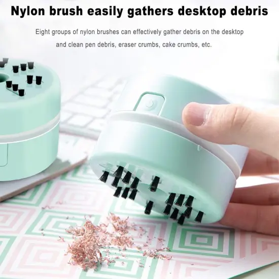 Diamond Accessories Tools, Diamond Tools for Diamonds, Desk Accessories Vacuum Cleaner Mini, Green Hand-Held Vacuum Cleaner {4}