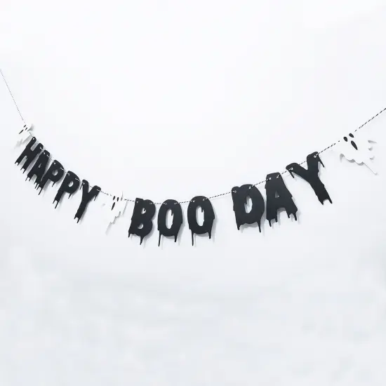 Happy Boo Day Banner {3}