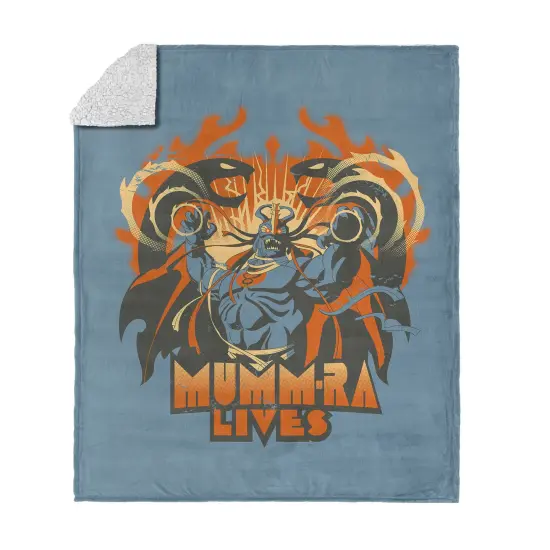 Warner Brothers Thundercats Silk Touch Sherpa Throw Blanket Thundercats hooo! {11}