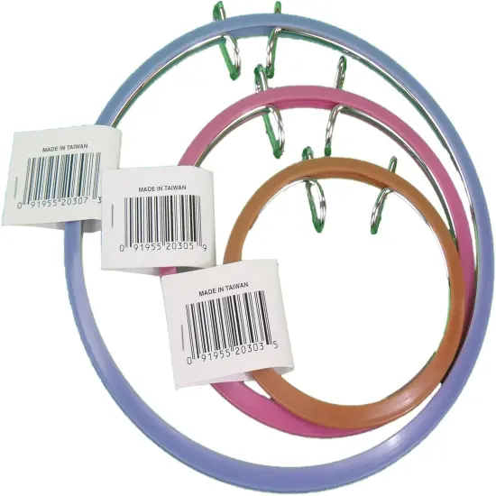Frank A. Edmunds Spring Tension Hoop Set 3/Pkg-3.5", 5" & 7" {5}