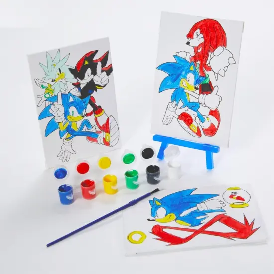 Painting Set - Bundle of Art Supplies with 3 Canvases {2}