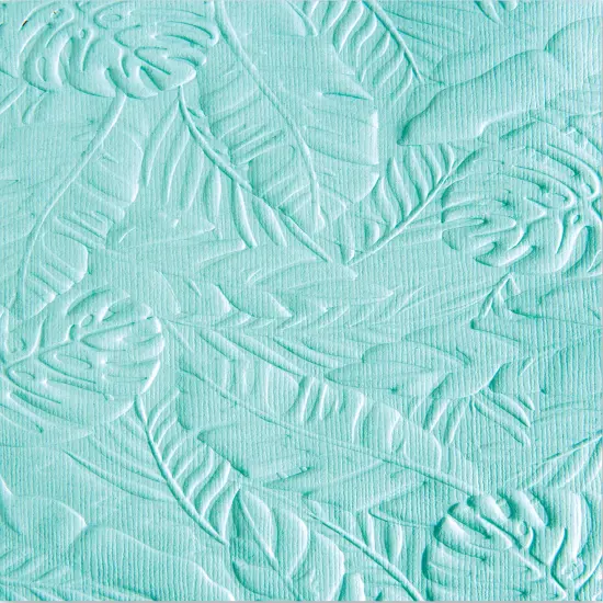 Sizzix 3D Textured Impressions Embossing Folder By Courtney-Tropical Leaves {3}
