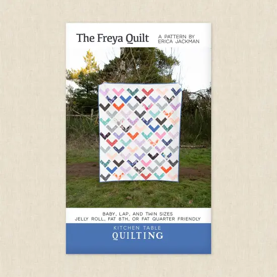 The Freya Quilt (ktq 154) | Kitchen Table Quilting | Sewing Pattern {1}