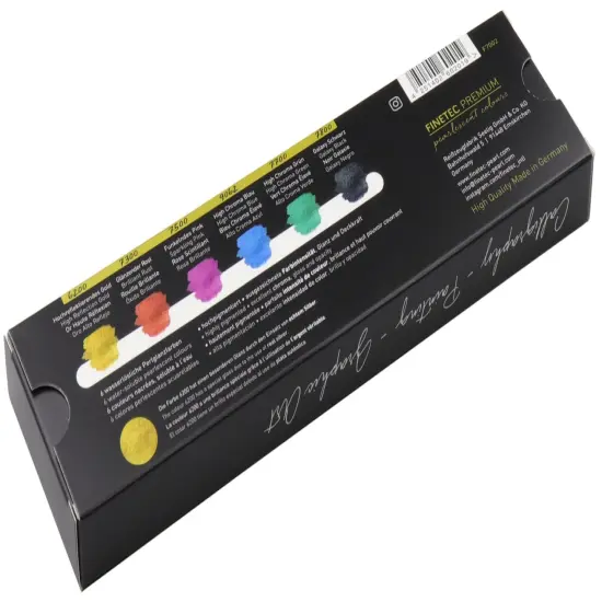 Finetec Premium Pearlescent Watercolour Set 6/Pkg {2}