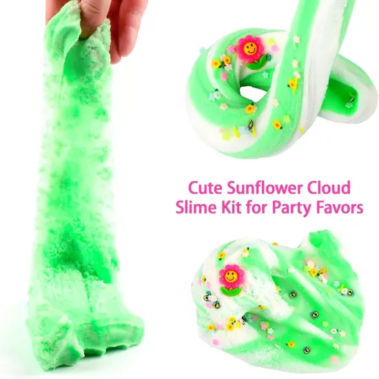 11 Pack Cloud Slime Kit with Charms {3}