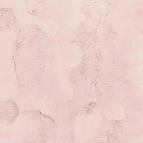 Luxe Cuddle Hide Rosewater Fabric per yard {1}