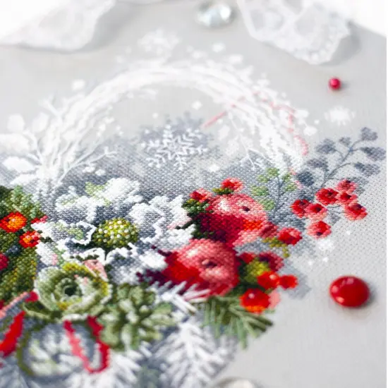 Winter Caprice 200-246 Counted Cross-Stitch Kit {5}