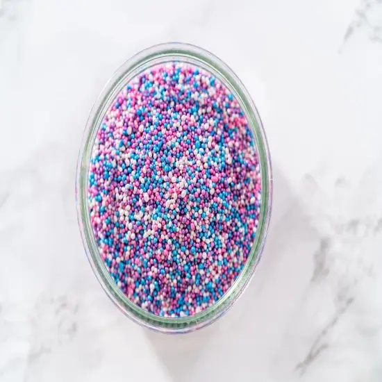 Edible Pastel Colors Nonpareils Sprinkles & Jimmies Sprinkles for Cupcakes 9.4 ounces, Pastel Sprinkles Edible for Cake Decorating (Made in USA) {2}