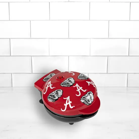 Uncanny Brands Alabama Crimson Tide Mini Waffle Maker {3}