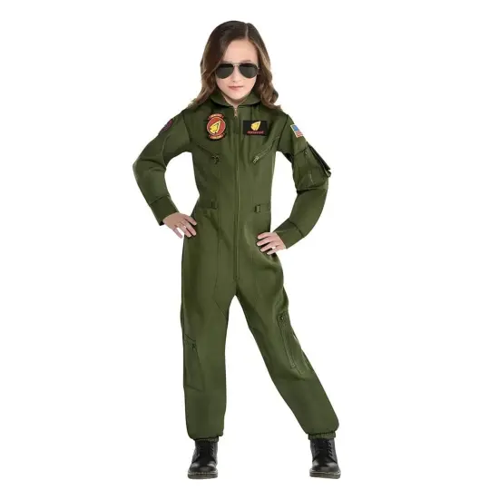 Top Gun 2 - Maverick Flight Suit Costume Child {3}