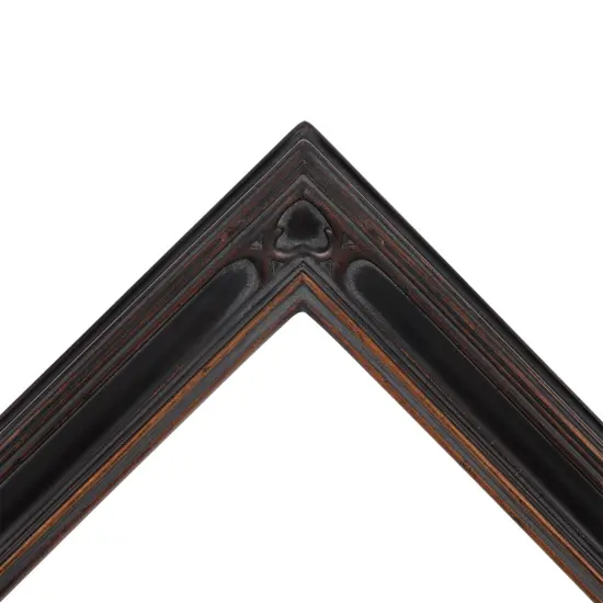 Museum Collection Gothic Ornate Picture Frame - Black Gold Oil Painting Frames | Closed Corner High-End Antique Style Frames | Open Back Frames with No Glass or Backing {4}