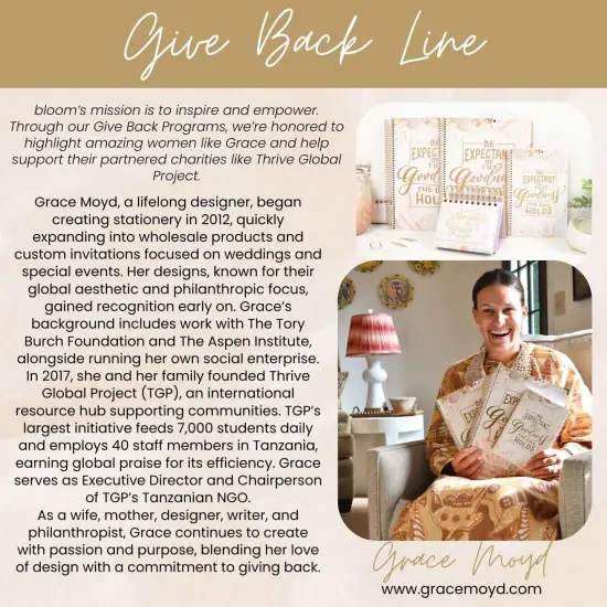 bloom daily planners 2025-26 Academic Planner, Soft Cover, 8.5" x 11", Moments of Grace {3}