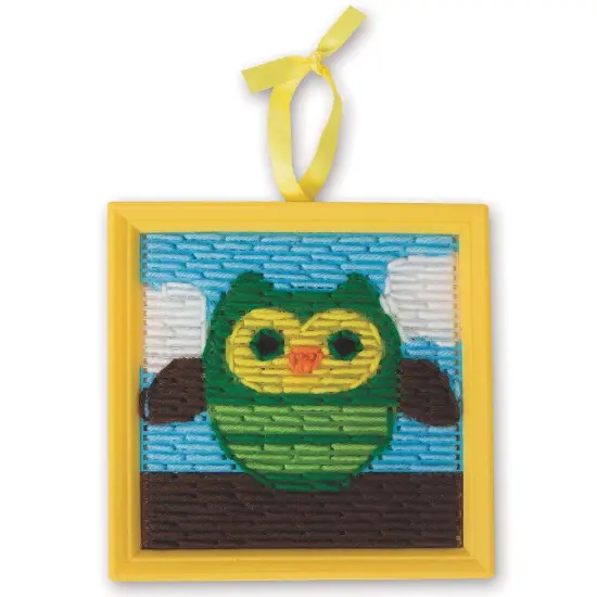 Owl Needlepoint Craft Kit (Pack of 12) {1}