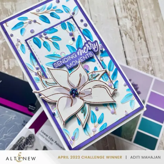 Linear Life Poinsettias {6}