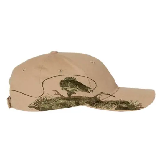DRI DUCK&reg; Walleye Cap Rugged Style, Ultimate Comfort Dark Khaki {5}