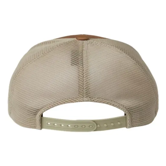 Flexfit&reg; Mesh Back Cap Caramel/ Khaki {2}
