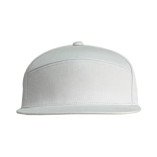 Big Accessories&reg; Hybrid Flat Bill Cap WHITE {1}