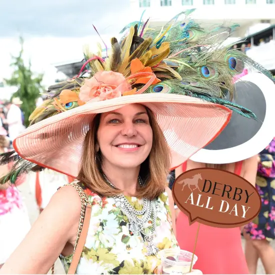 Kentucky Horse Derby Photo Booth Props Horse Race Party Supplies Decorations 50Ct {2}