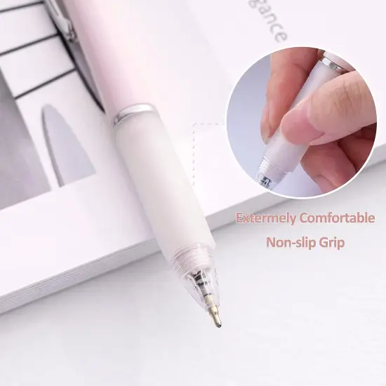 Ball Point Pen Black Ink Ballpoint Pens Medium Point 1.0mm Office Pens(18 pack) {5}