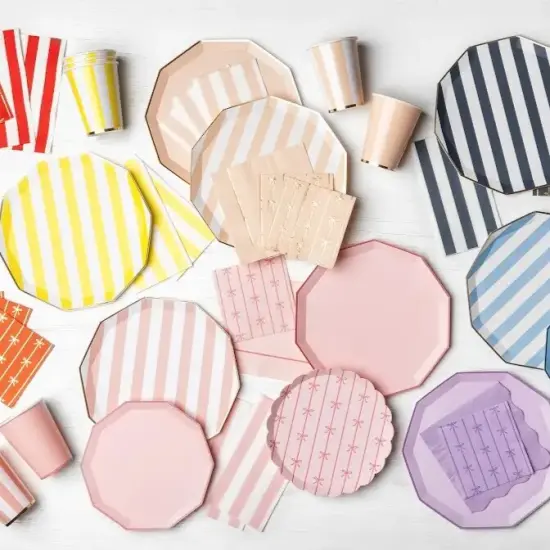 SWEET PEACH SIGNATURE CABANA STRIPE CUPS {3}