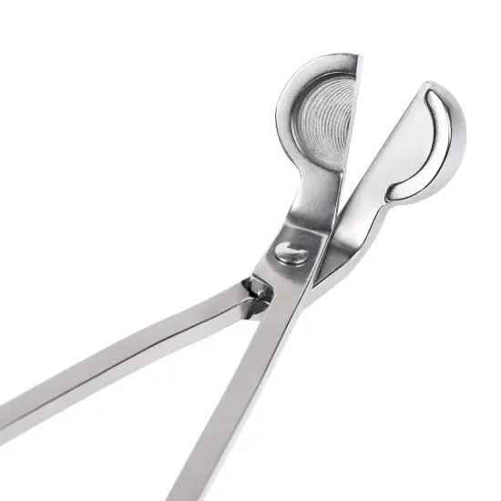 Yoodelife Candle Wick Trimmer, Polished Stainless Steel Wick Clipper Cutter - Reaches Deep Into Candles to Cut Spent Wicks, Allow Cleaner Burn and Prevent Soot Buildup {4}