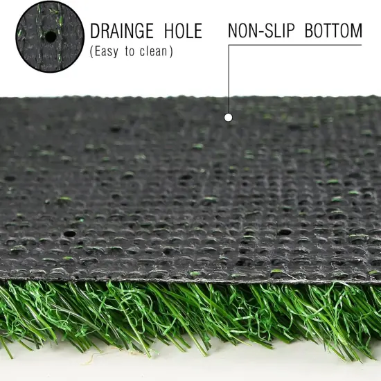 Easter Artificial Grass Table Runner 12x108 Inch, Greenery Synthetic Plants Table Centerpiece Decor Wedding Party Baby Bridal Shower {3}